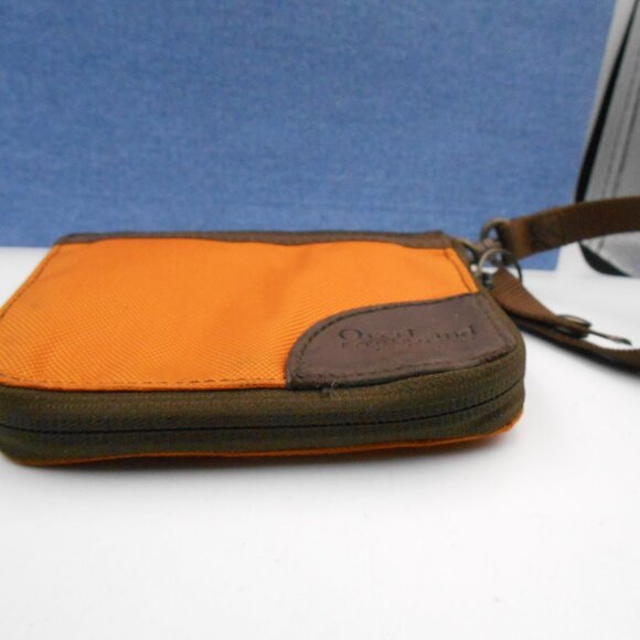 OVERLAND EQUIPMENT SMALL GO WALLET ORANGE/PAPAYA AND BROWN - Picture 4 of 9